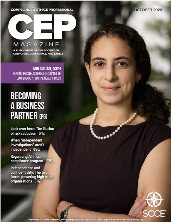Regulating AI in Our Compliance Program